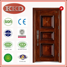 Luxury Dull Polish Steel Door KKD-110 for Cottage Security